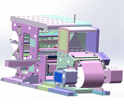 900的自動連續分切機（帶CCD檢測）
